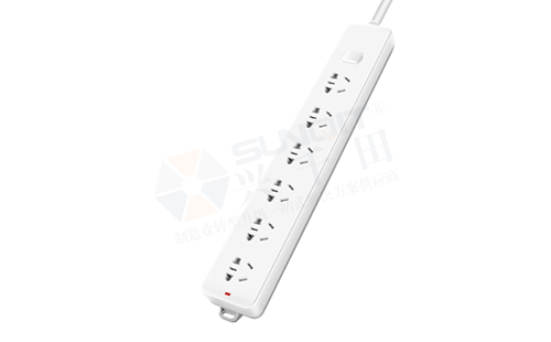 帶超功率保護，自帶1個開關(guān)