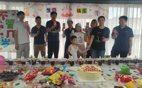 興千田蘇州分公司第二季度員工生日會(huì)1