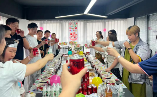 興千田蘇州分公司第二季度員工生日會(huì)3