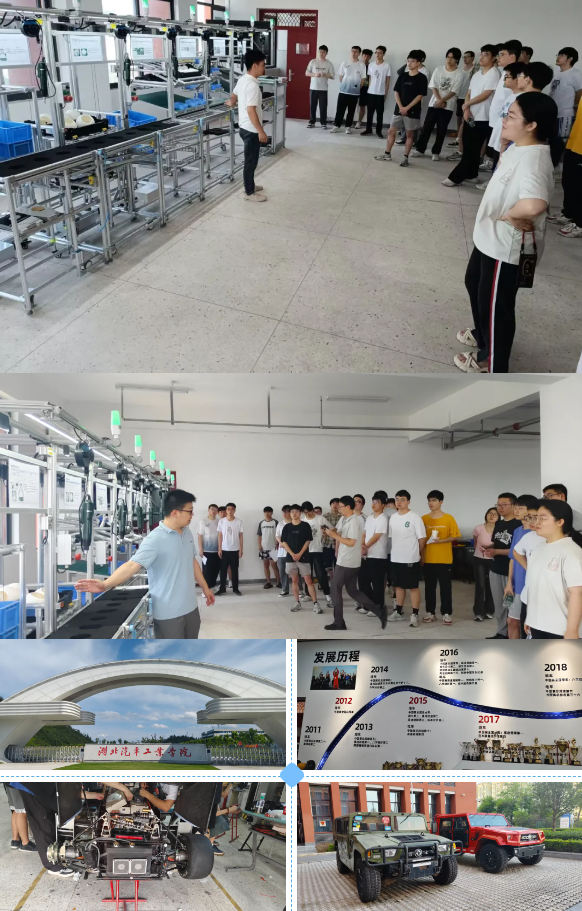 興千田培訓道具走進湖北汽車工業(yè)學院2